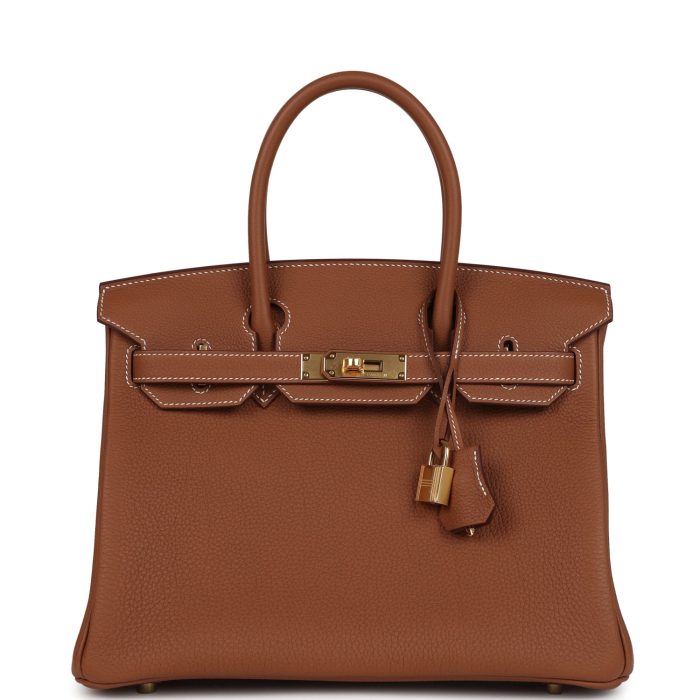 Hermes Birkin 30 Gold Togo Gold Hardware