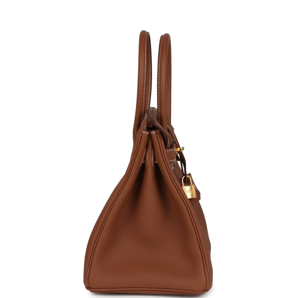 Hermes Birkin 30 Gold Togo Gold Hardware - Image 3