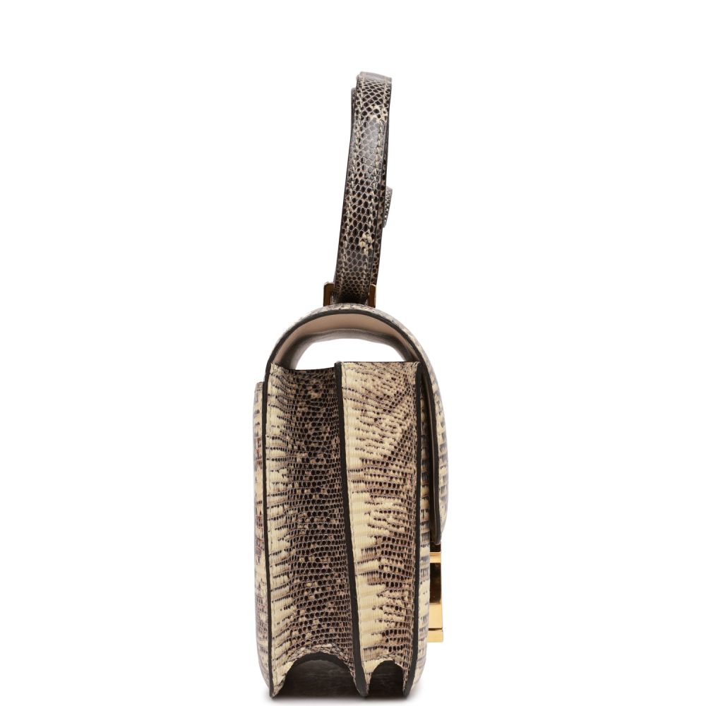 Hermes Mini Constance 18 Ombre Lizard Varanus Salvator Gold Hardware - Image 3