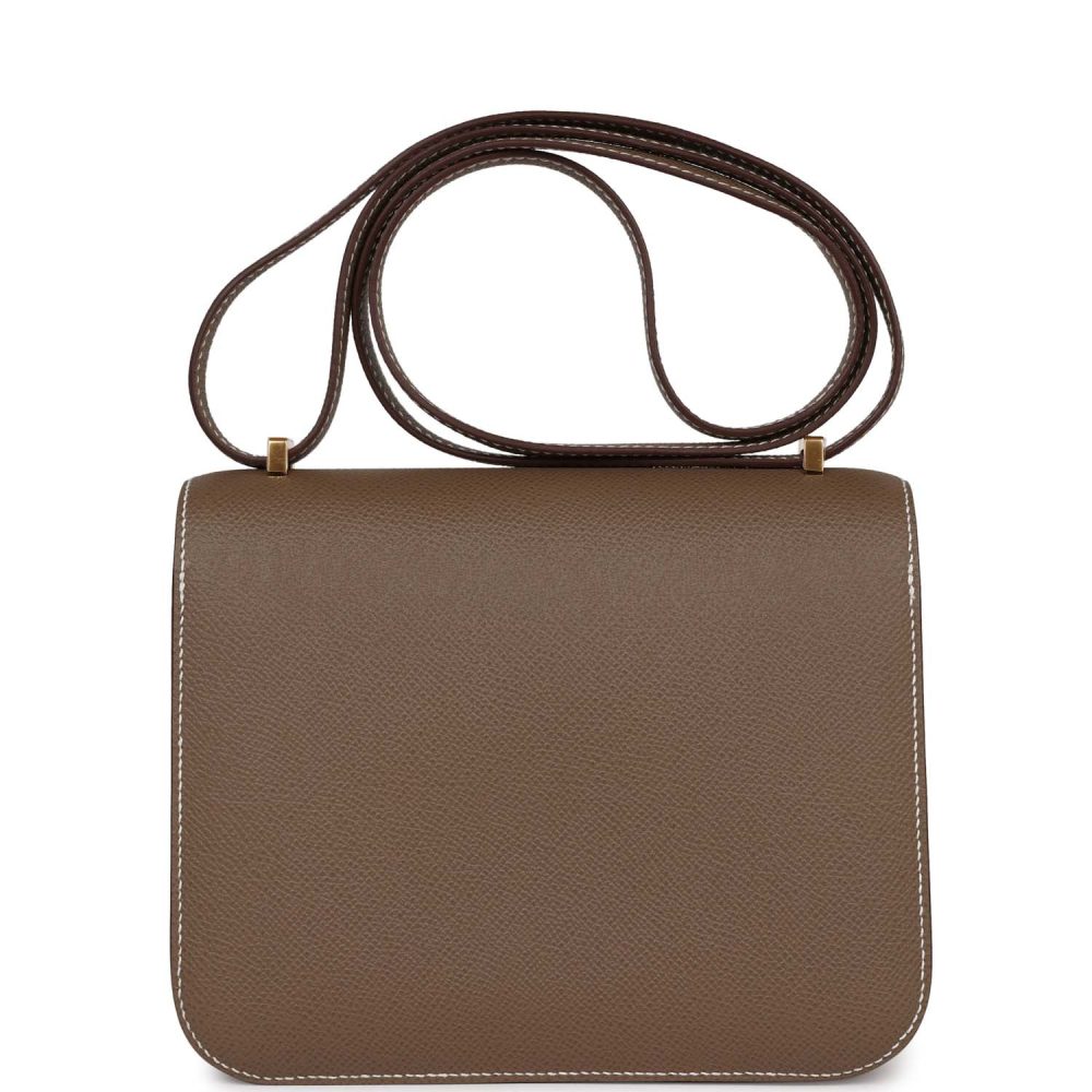 Hermes Constance 18 Etoupe Epsom Gold Hardware - Image 4