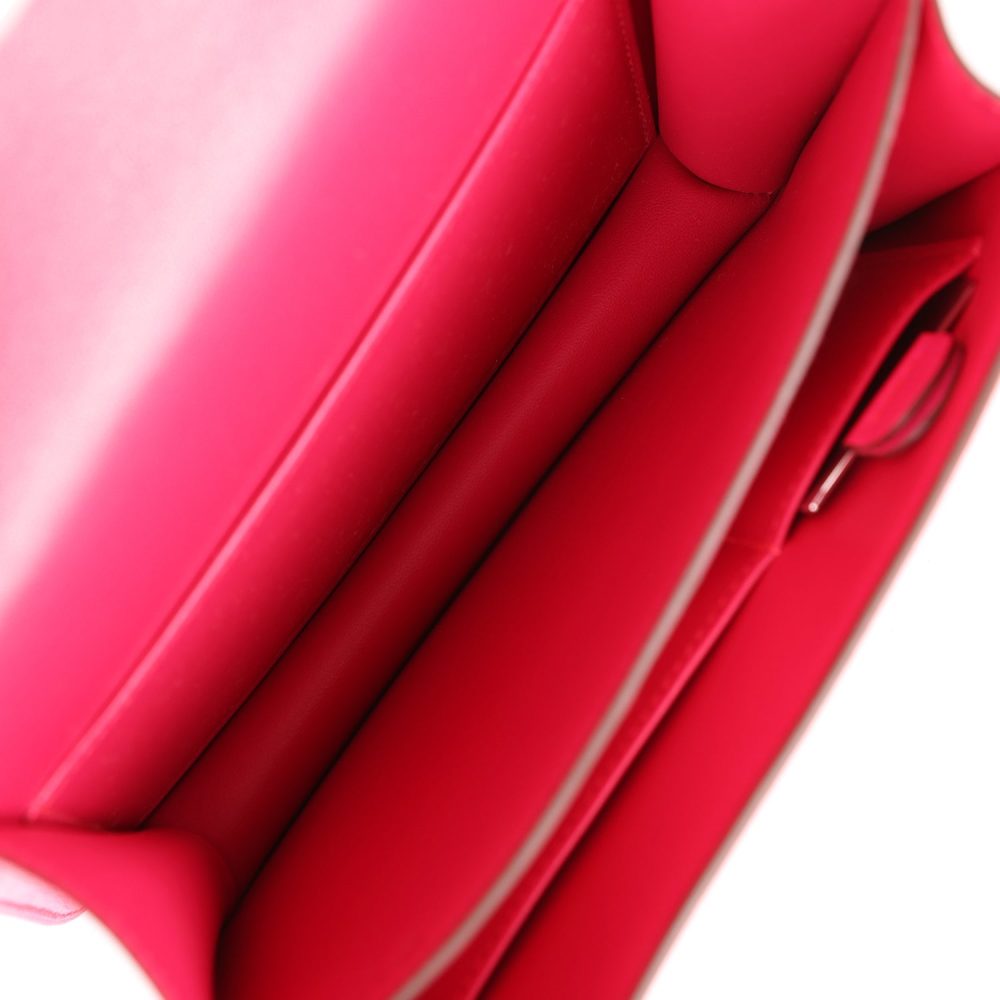 Hermes Constance 18 Rose Pop Chevre Chamkila Palladium Hardware - Image 9