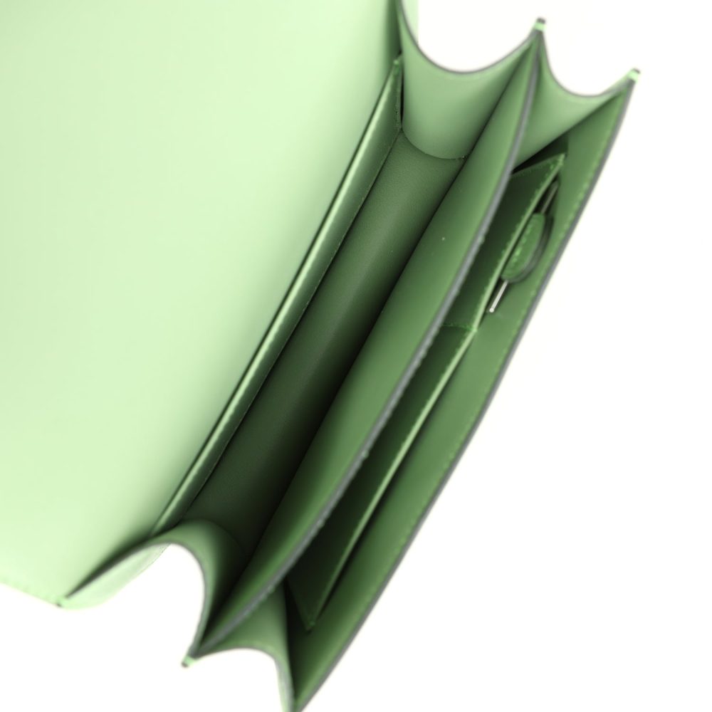 Hermes Constance 18 Vert Criquet Epsom Marquette Hardware - Image 9
