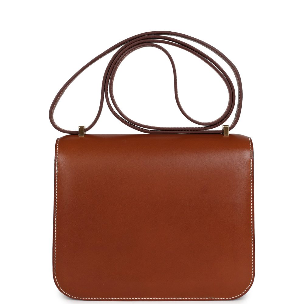 Hermes Constance 18 Fauve Barenia Gold Hardware - Image 4