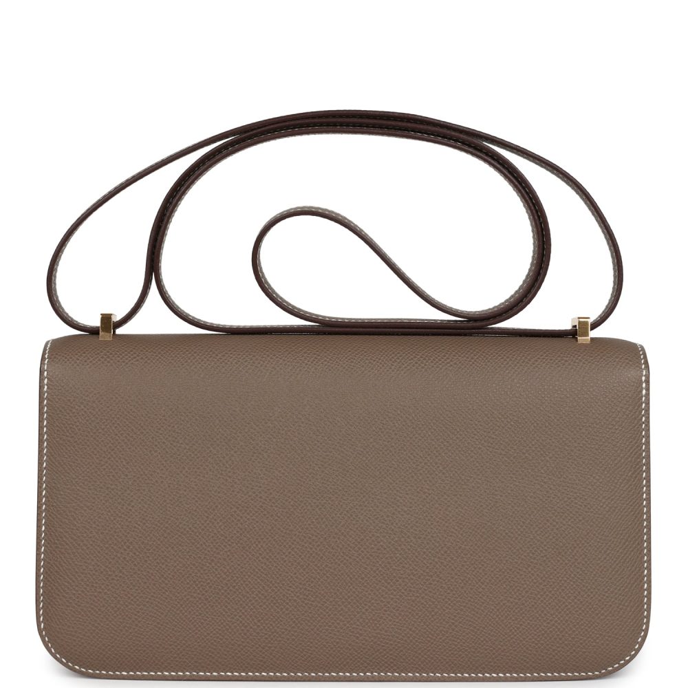 Hermes Constance Elan Etoupe Epsom Gold Hardware - Image 5