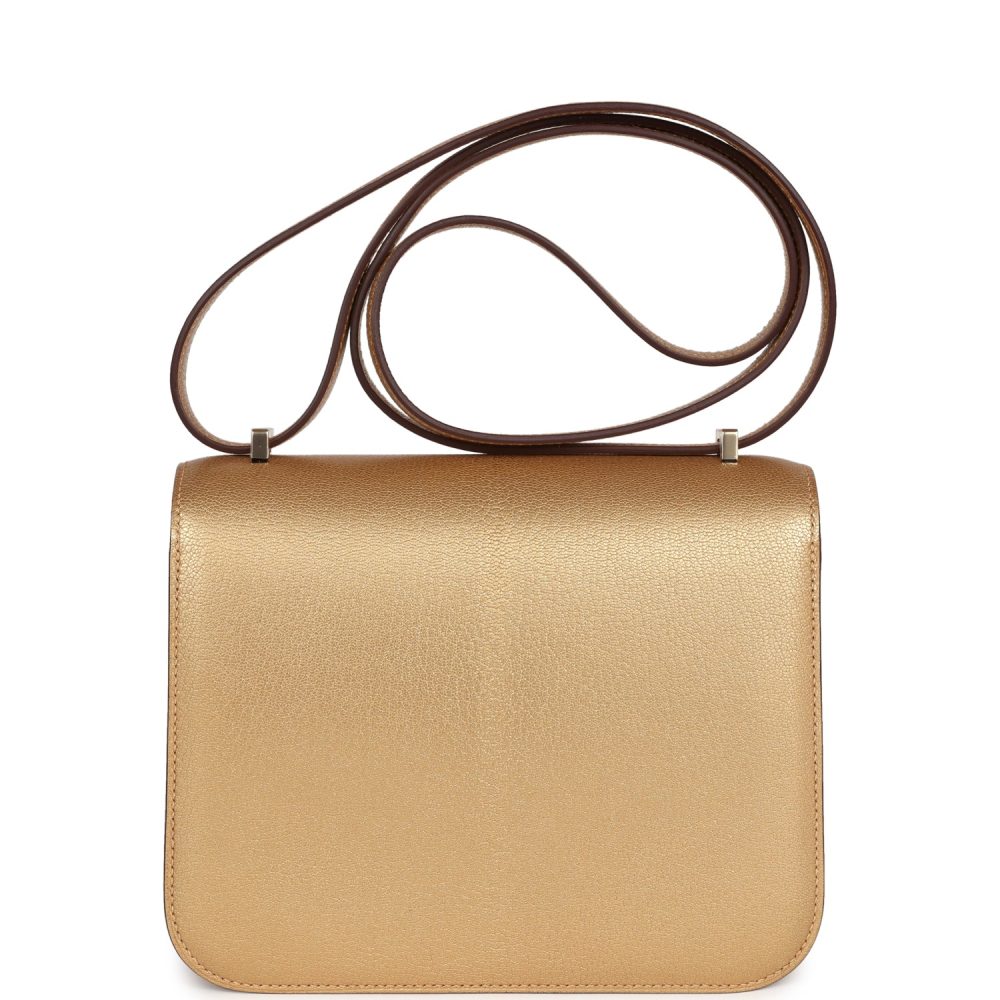 Hermes Constance 18 Dore Chevre Chamkilight Permabrass Hardware - Image 4