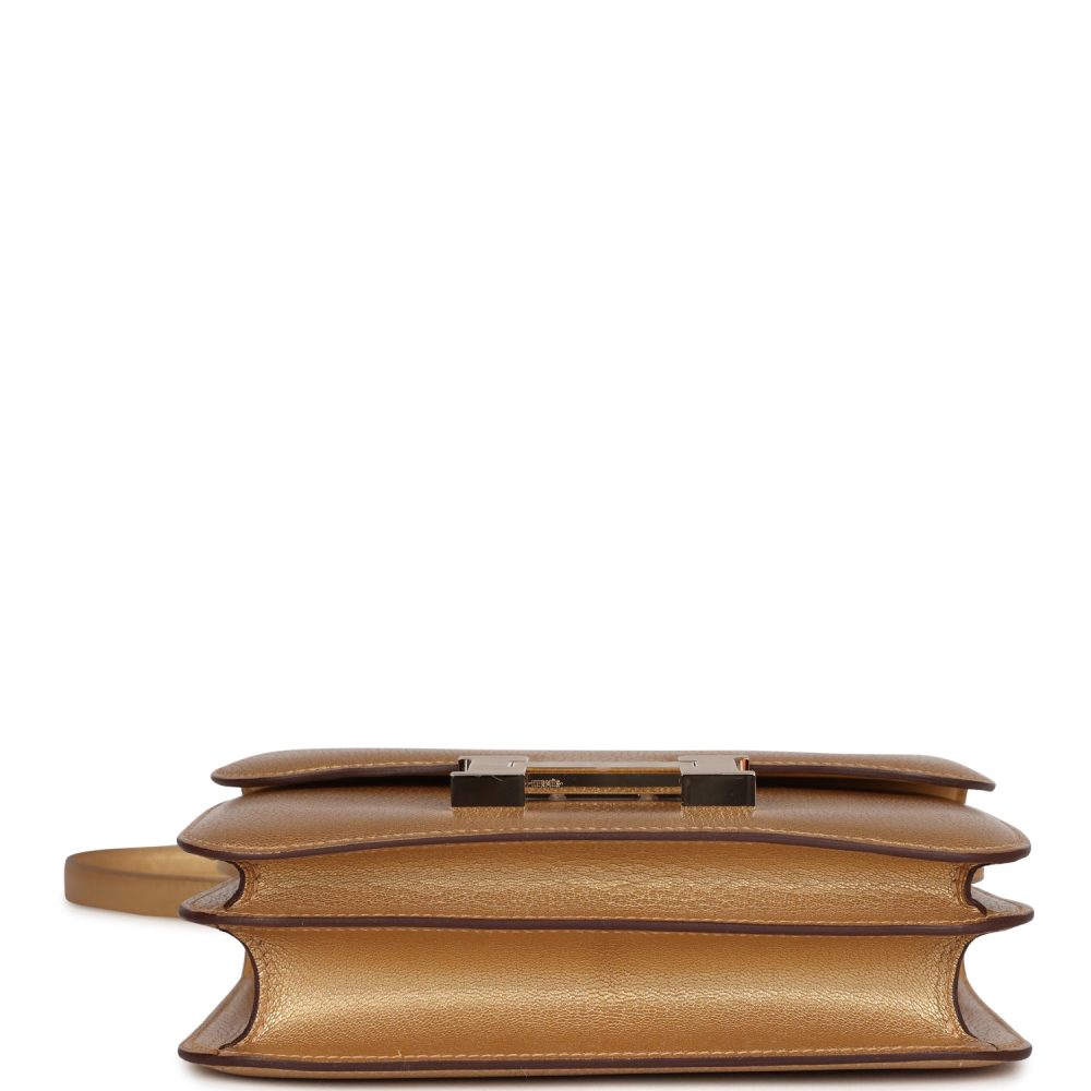 Hermes Constance 18 Dore Chevre Chamkilight Permabrass Hardware - Image 6