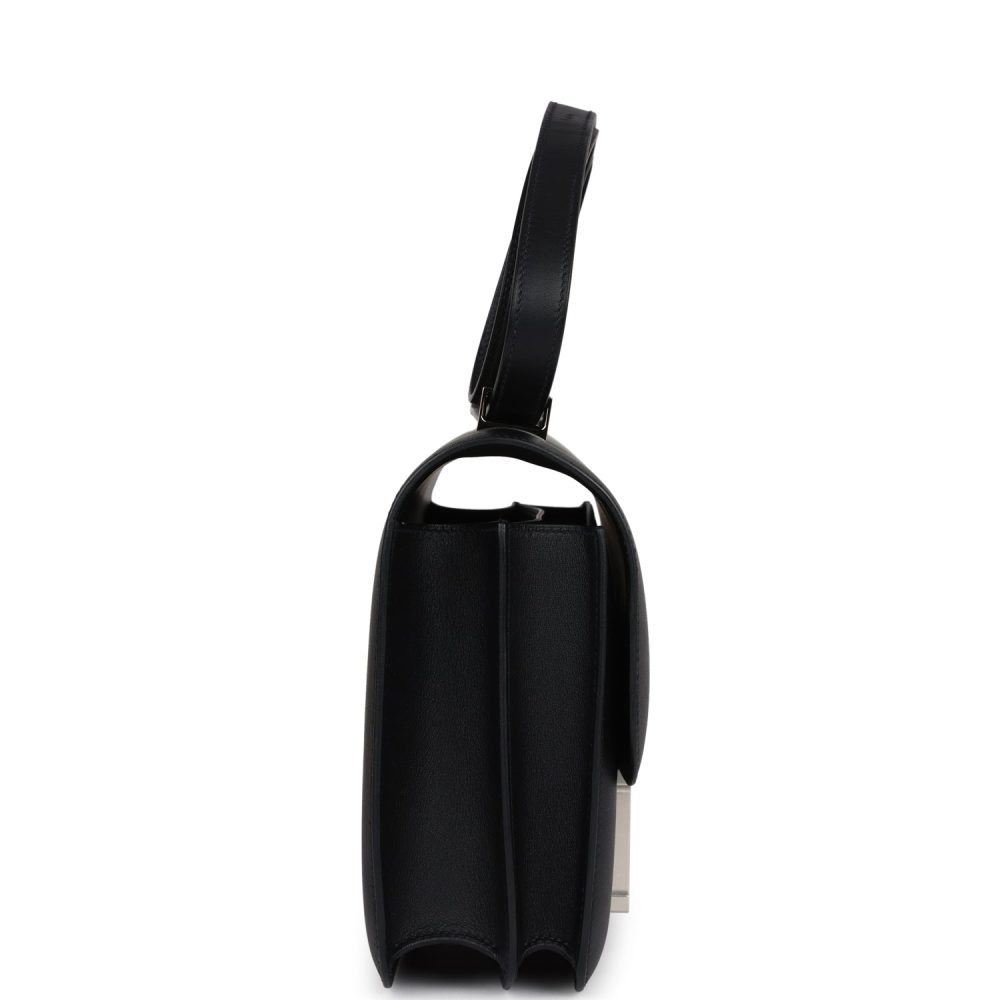 Hermes Constance 24 Black Swift Marbled Palladium Hardware - Image 3