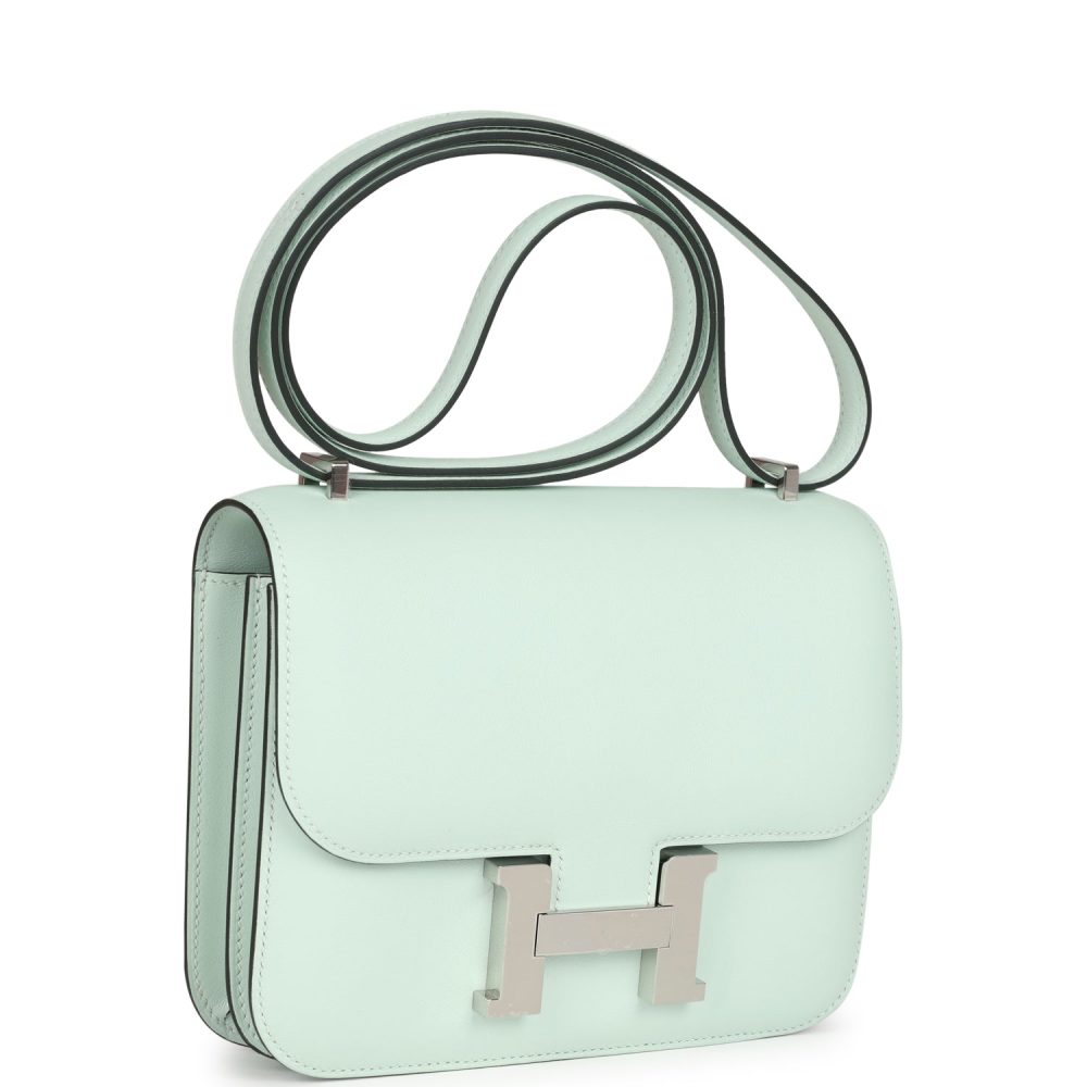 Hermes Constance 18 Vert Peppermint Swift Palladium Hardware - Image 2