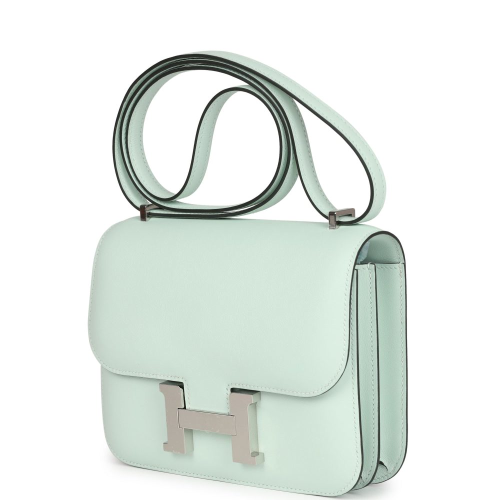 Hermes Constance 18 Vert Peppermint Swift Palladium Hardware - Image 5