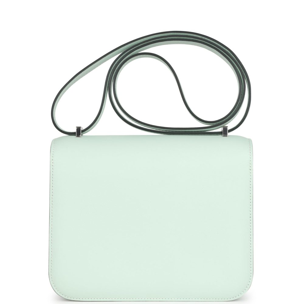 Hermes Constance 18 Vert Peppermint Swift Palladium Hardware - Image 4