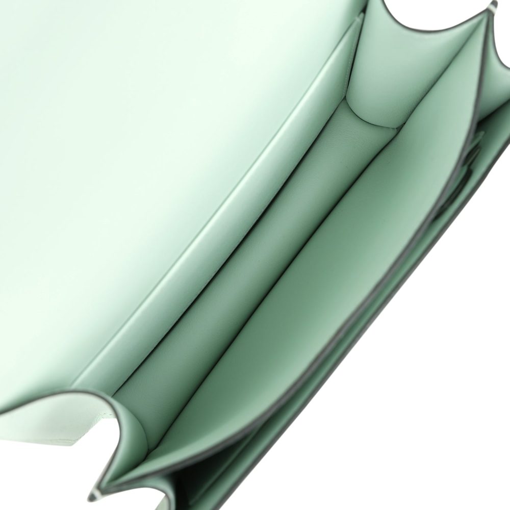 Hermes Constance 18 Vert Peppermint Swift Palladium Hardware - Image 9