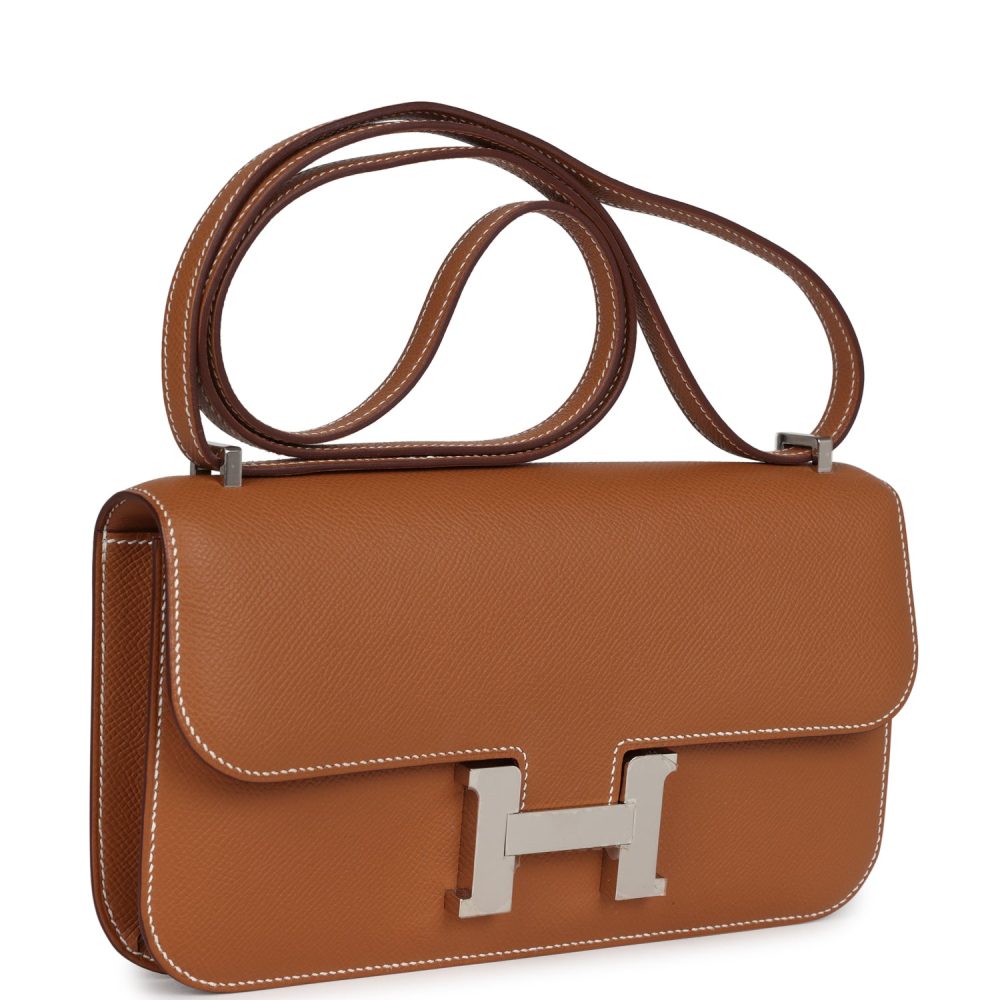 Hermes Constance Elan Gold Epsom Palladium Hardware - Image 2