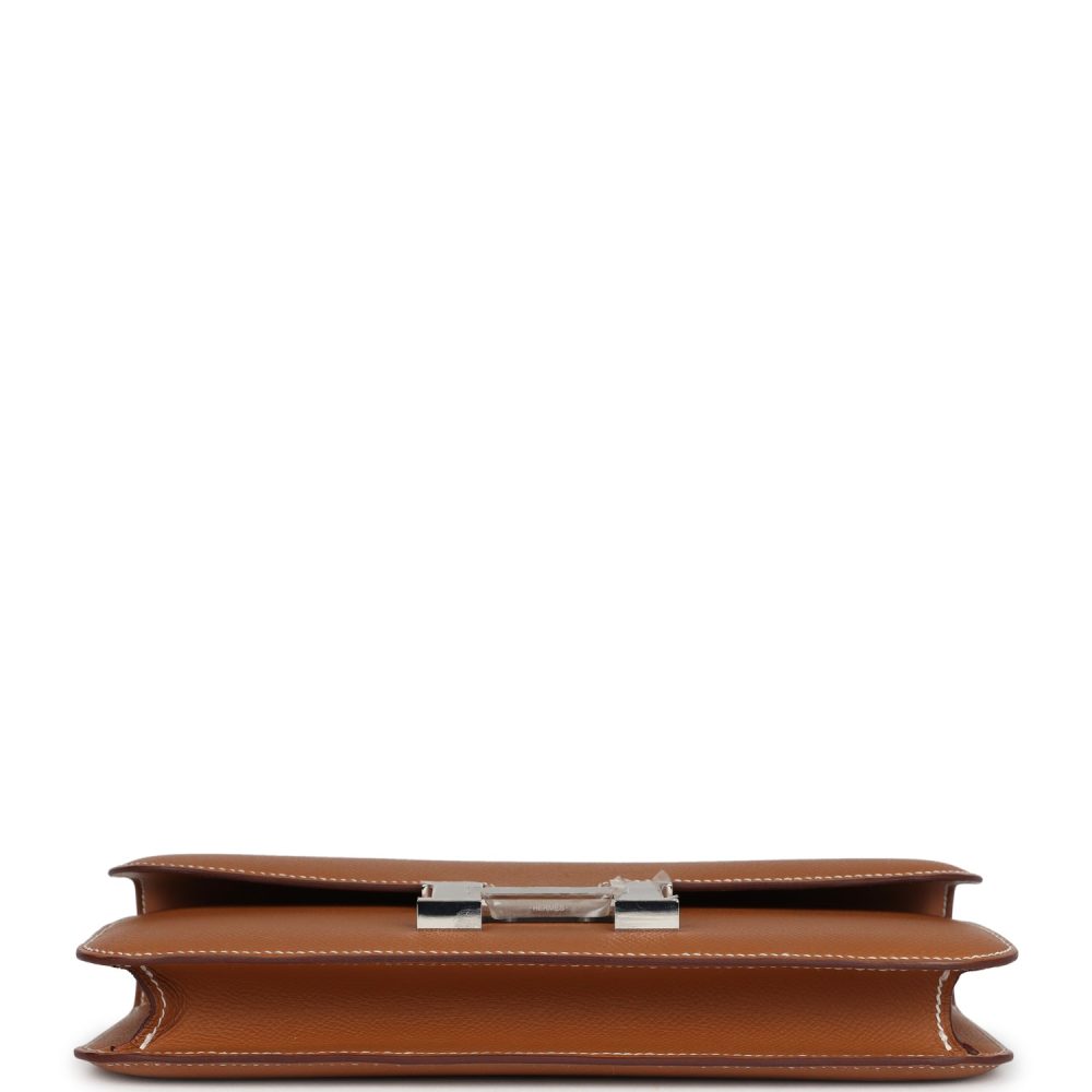 Hermes Constance Elan Gold Epsom Palladium Hardware - Image 6