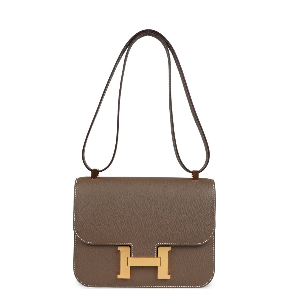 Hermes Constance 1-24 Etoupe Epsom Gold Hardware - Image 7