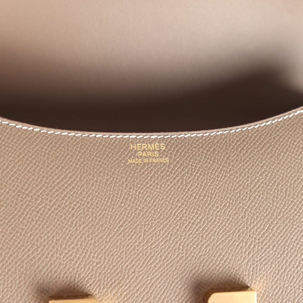 Hermes Constance 1-24 Etoupe Epsom Gold Hardware - Image 8