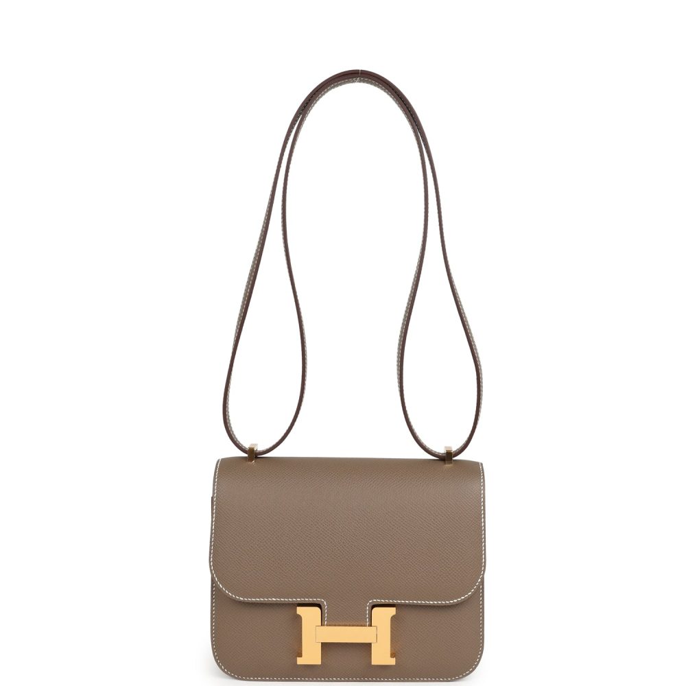 Hermes Constance 1-18 Etoupe Epsom Gold Hardware - Image 7