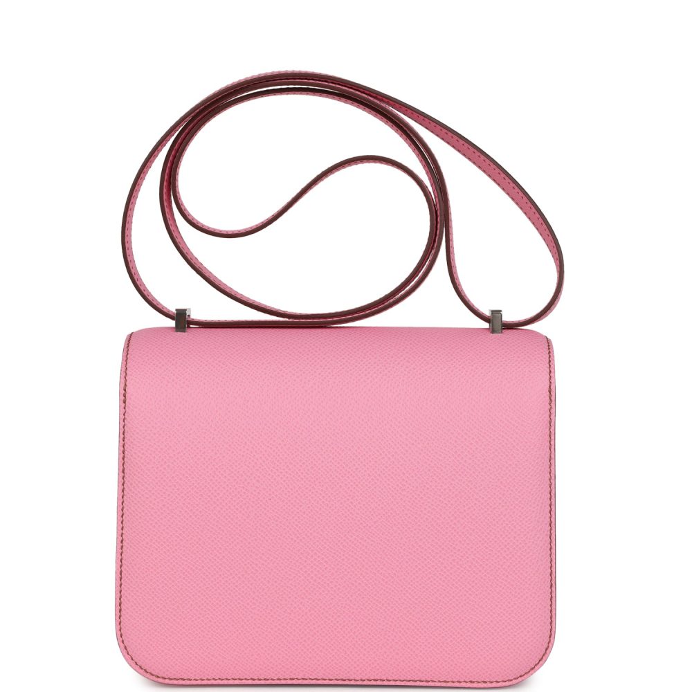 Hermes Constance 18 Bubblegum 5P Epsom Palladium Hardware - Image 4