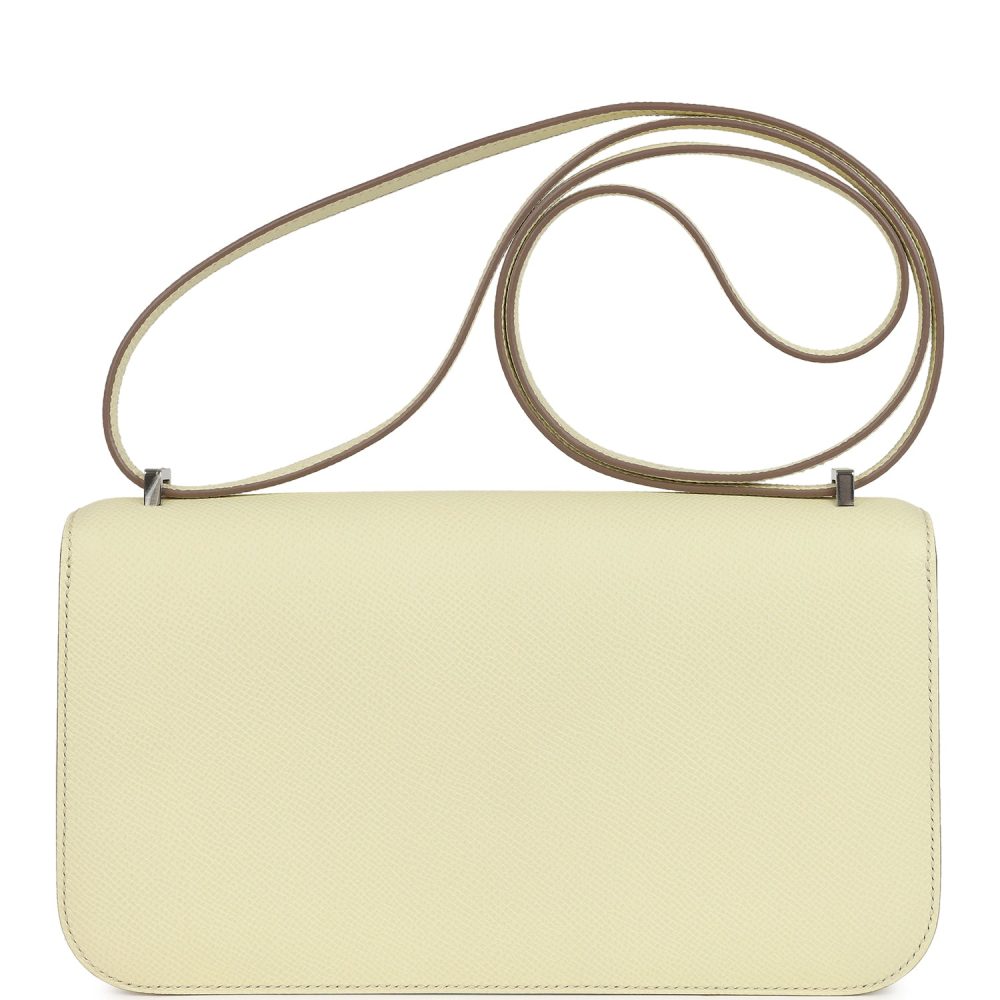 Hermes Constance Elan Jaune Milton Epsom Palladium Hardware - Image 4