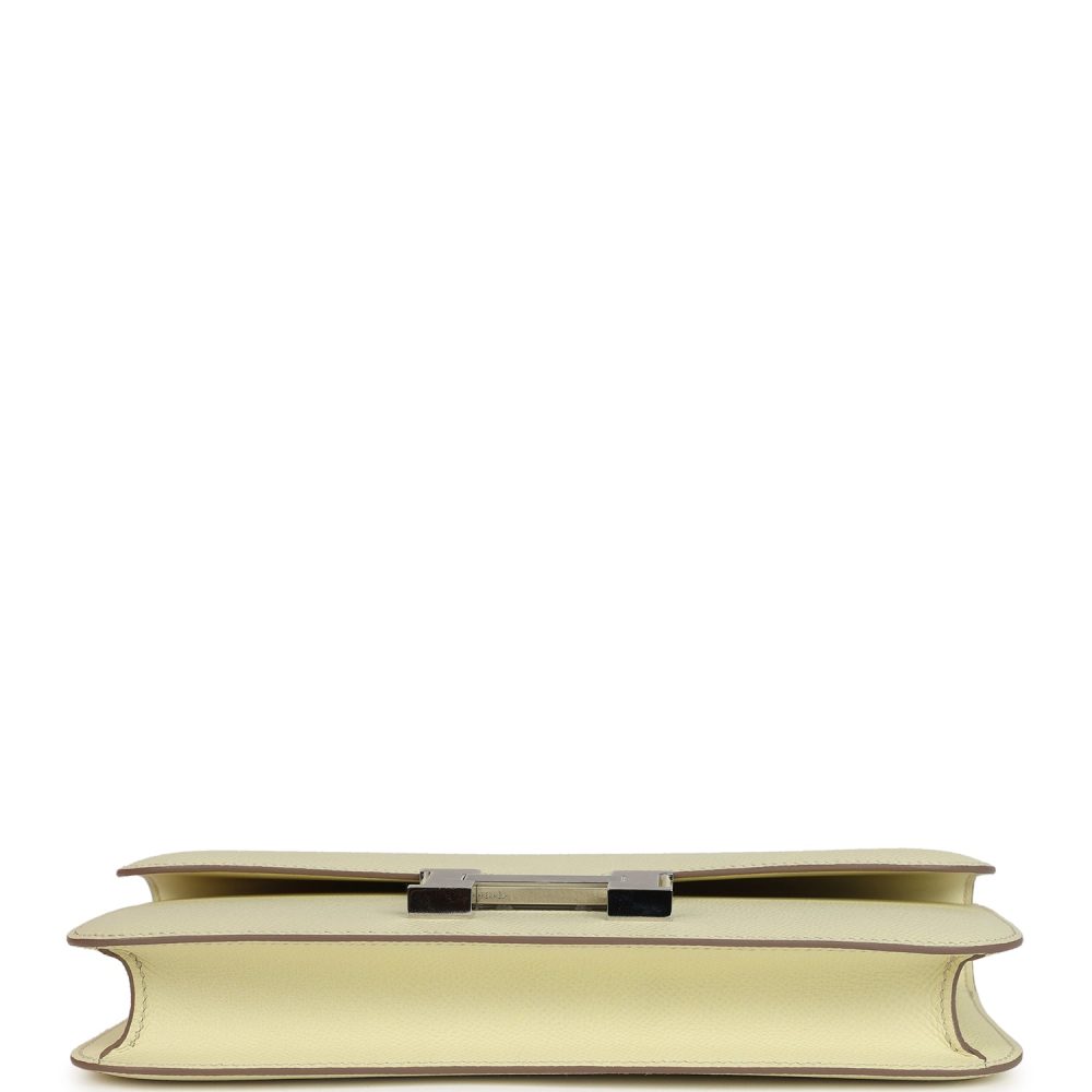 Hermes Constance Elan Jaune Milton Epsom Palladium Hardware - Image 6
