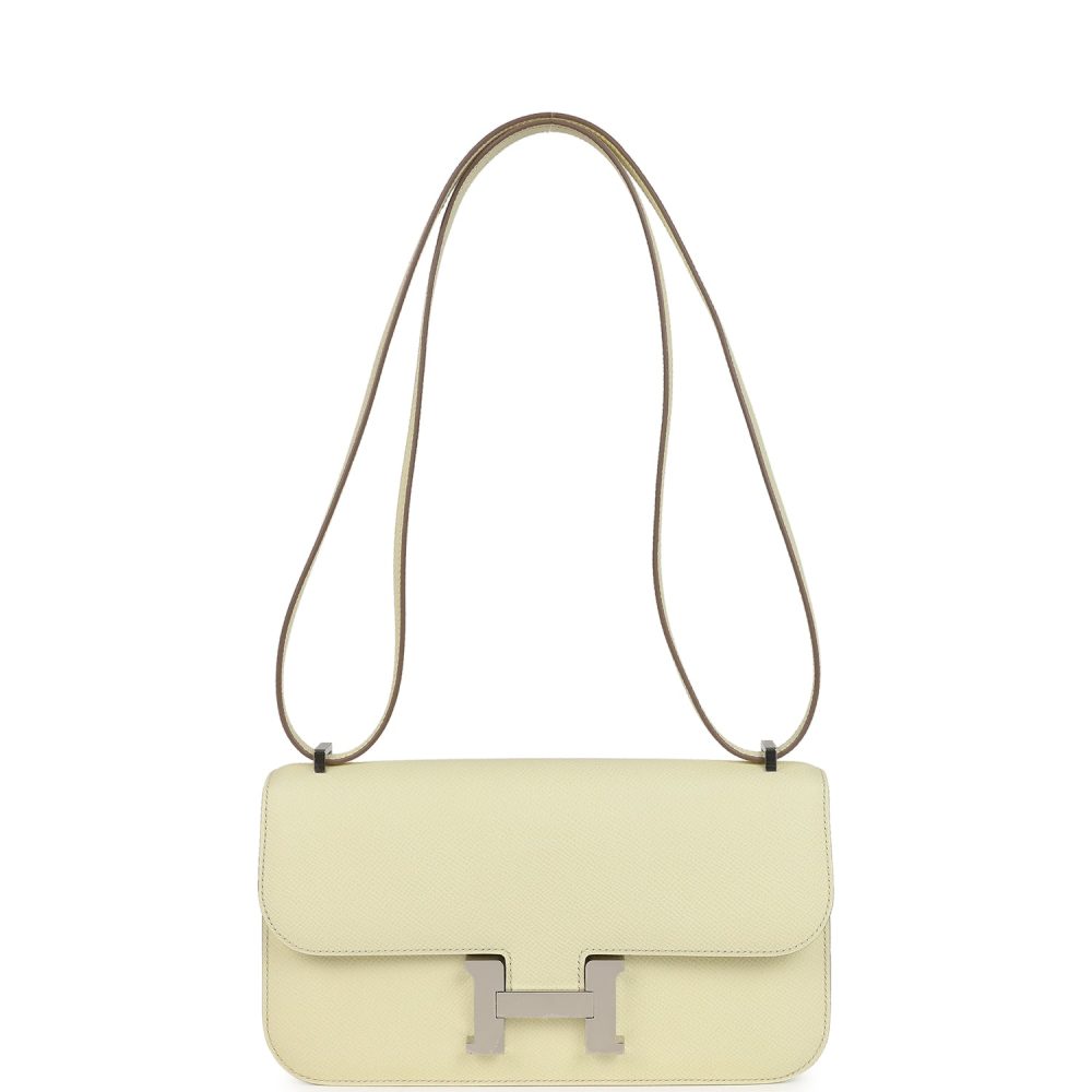 Hermes Constance Elan Jaune Milton Epsom Palladium Hardware - Image 7