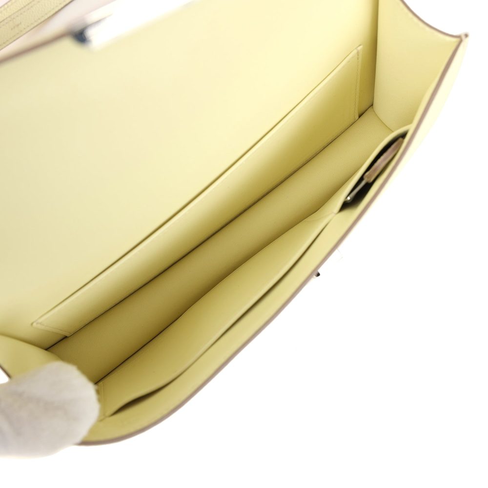 Hermes Constance Elan Jaune Milton Epsom Palladium Hardware - Image 9