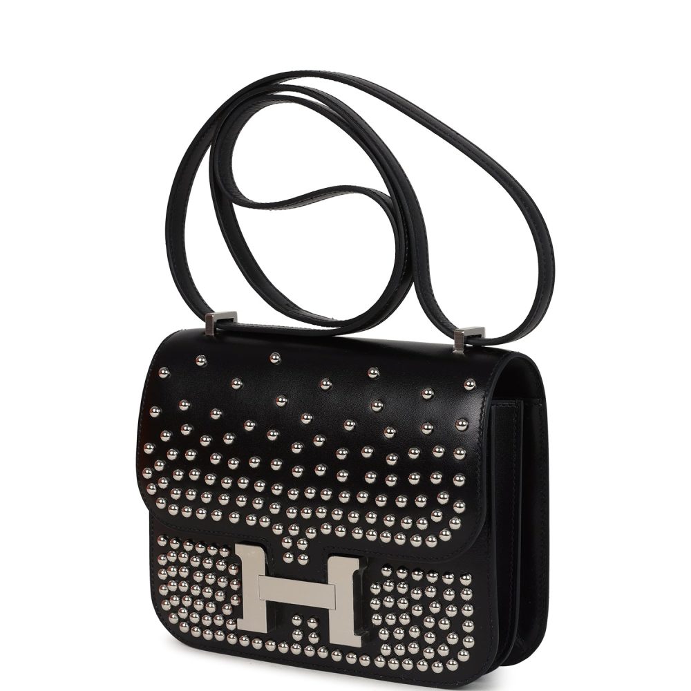 Hermes Constance 18 Clout?? Black Box Palladium Hardware - Image 3