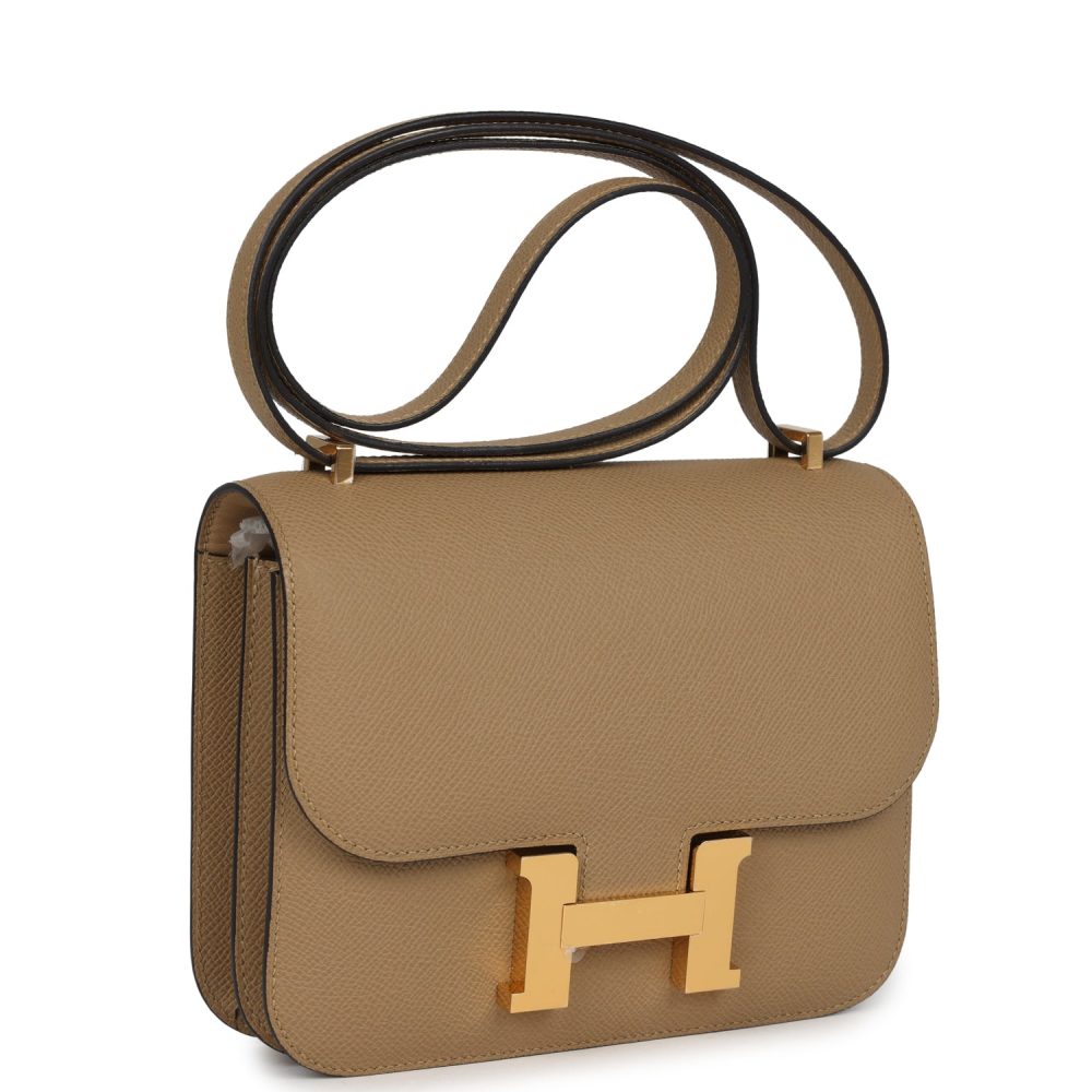 Hermes Constance 18 Poussiere Epsom Gold Hardware - Image 2