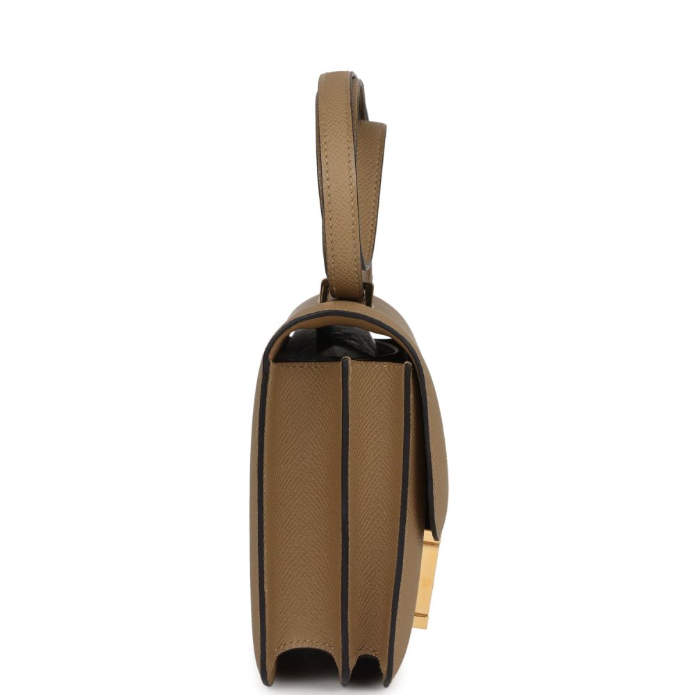 Hermes Constance 18 Poussiere Epsom Gold Hardware - Image 3