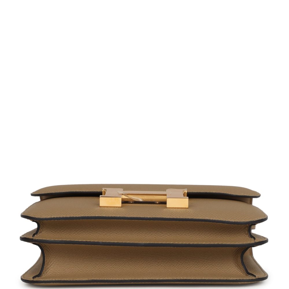 Hermes Constance 18 Poussiere Epsom Gold Hardware - Image 6