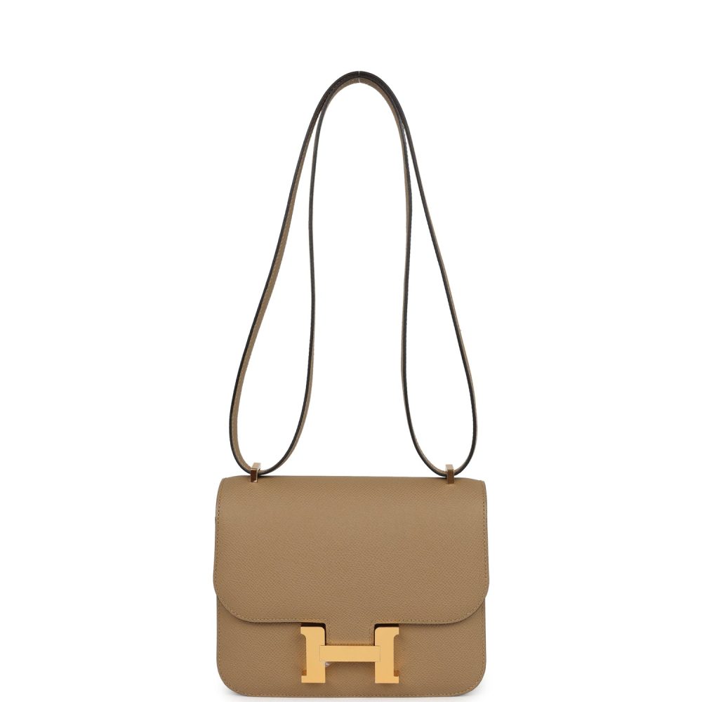 Hermes Constance 18 Poussiere Epsom Gold Hardware - Image 7
