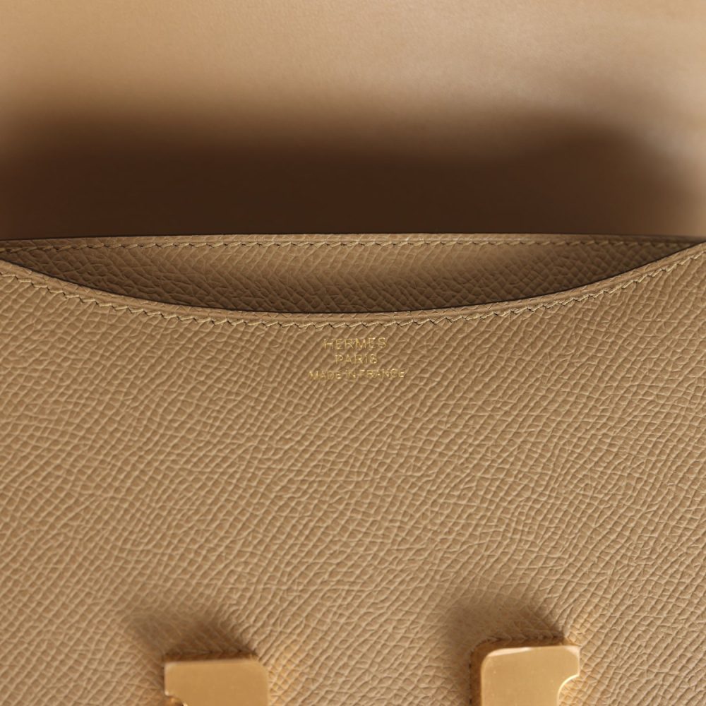 Hermes Constance 18 Poussiere Epsom Gold Hardware - Image 8
