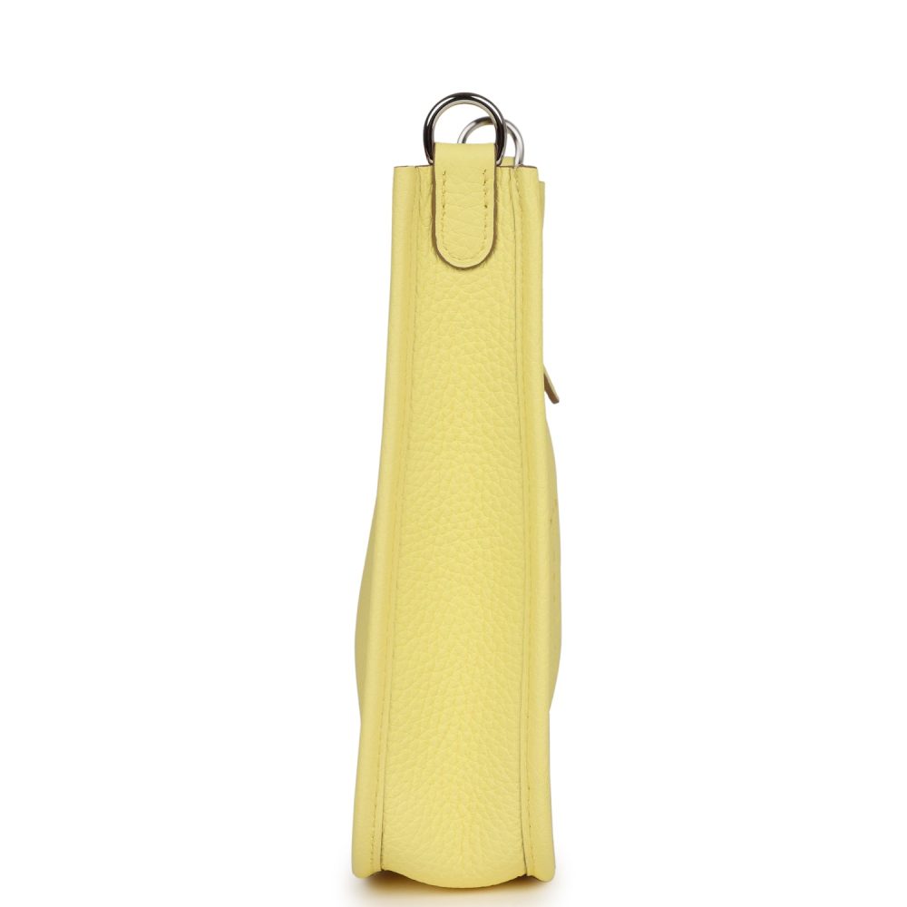 Hermes Evelyne TPM Limoncello Clemence Palladium Hardware - Image 3