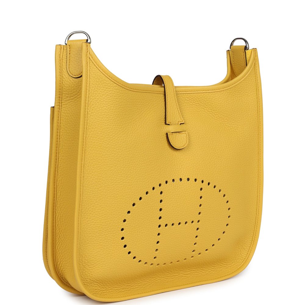 Hermes Evelyne III PM Sun Clemence Palladium Hardware - Image 2