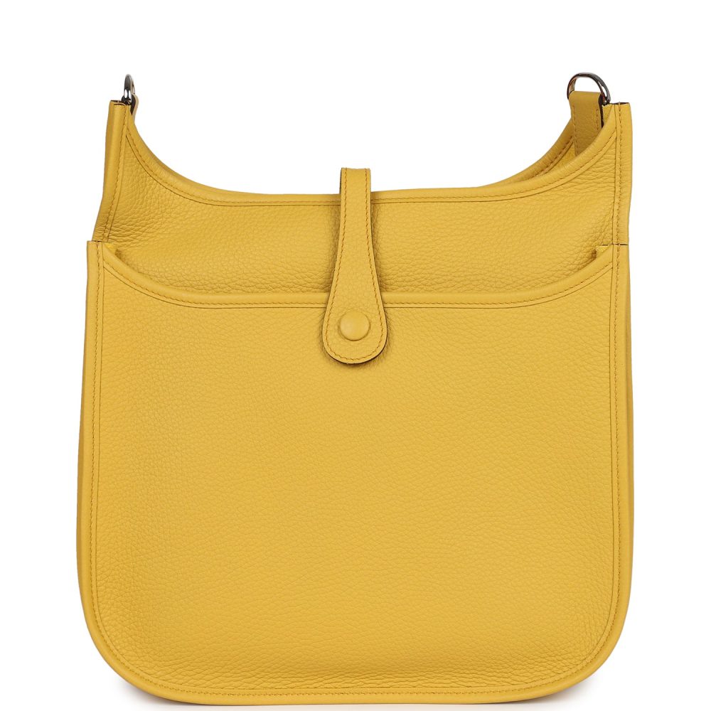 Hermes Evelyne III PM Sun Clemence Palladium Hardware - Image 4