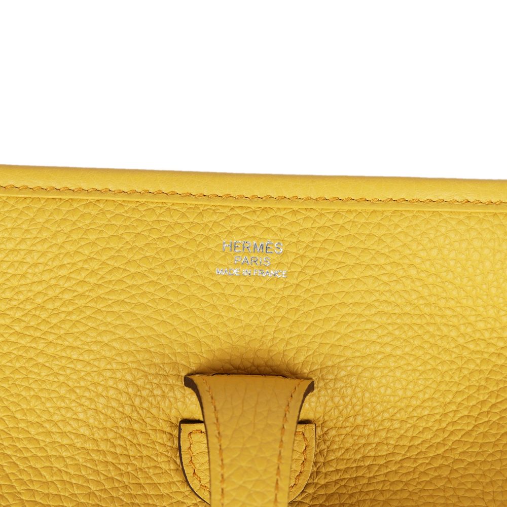 Hermes Evelyne III PM Sun Clemence Palladium Hardware - Image 7