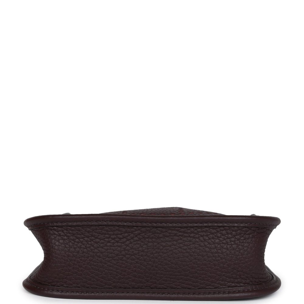 Hermes Evelyne TPM Rouge Sellier Clemence Gold Hardware - Image 6