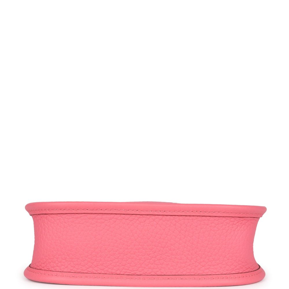 Hermes Evelyne TPM Rose Azalee Clemence Palladium Hardware - Image 6