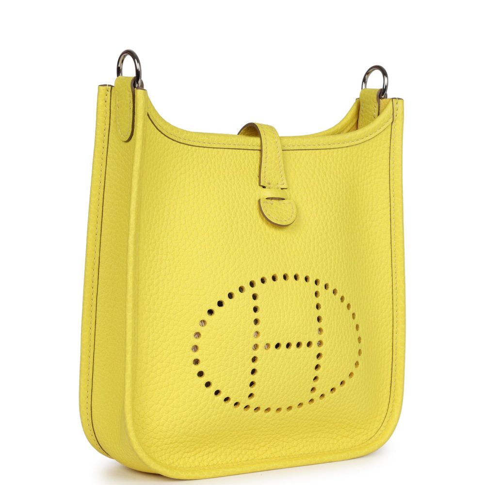 Hermes Evelyne TPM Lime Clemence Palladium Hardware - Image 2