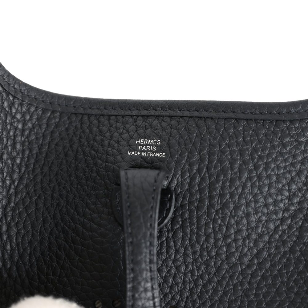 Hermes Evelyne TPM Black Clemence Palladium Hardware - Image 7