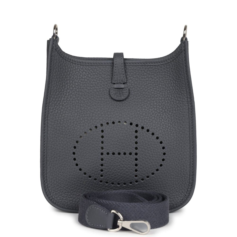 Hermes Evelyne TPM Ardoise Clemence Palladium Hardware