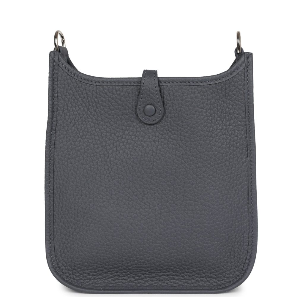 Hermes Evelyne TPM Ardoise Clemence Palladium Hardware - Image 4