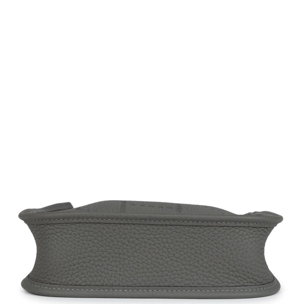 Hermes Evelyne TPM Gris Meyer Clemence Gold Hardware - Image 6