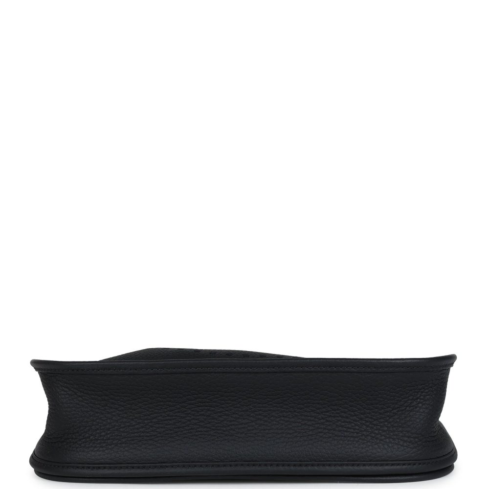 Hermes Evelyne III PM Black Clemence Palladium Hardware - Image 6