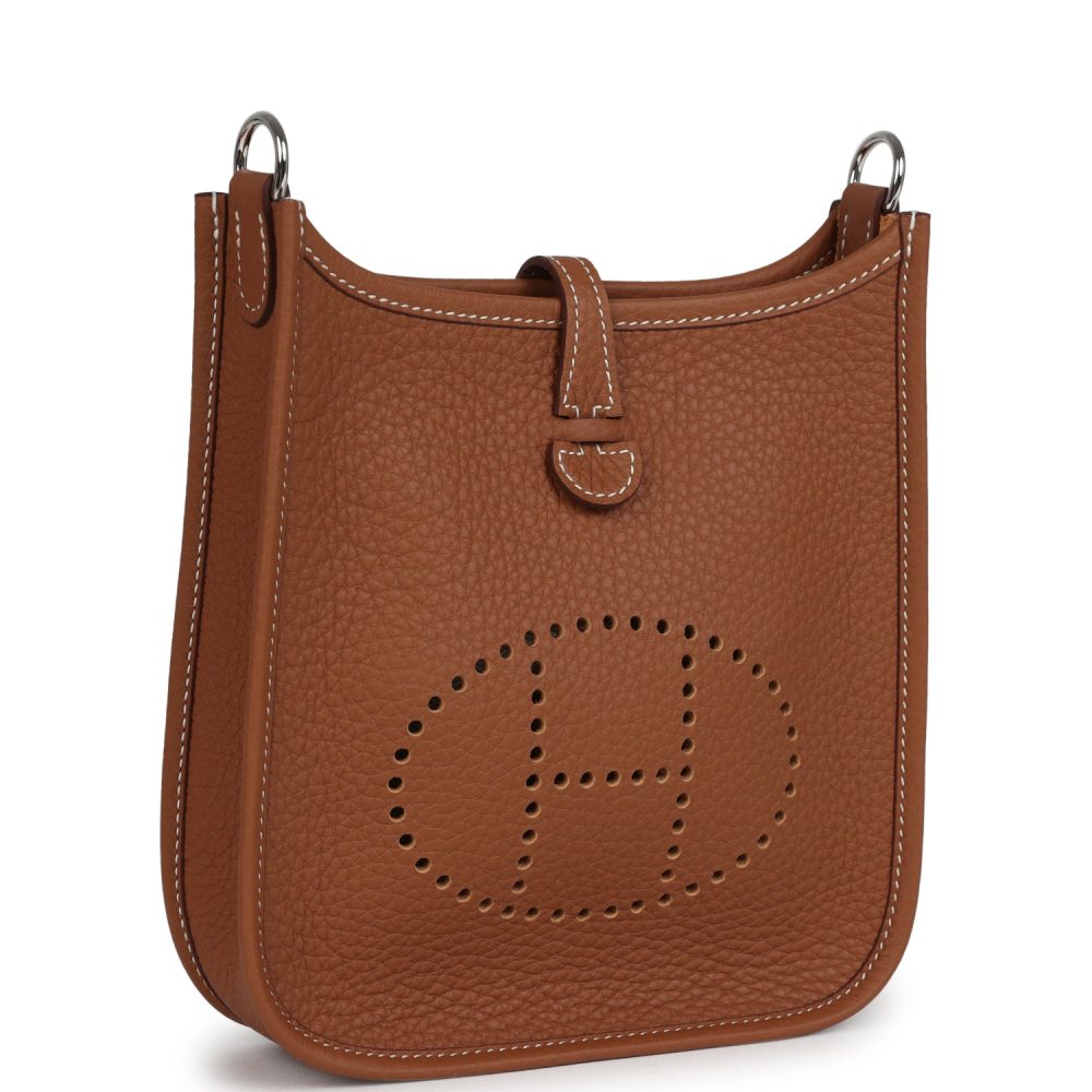 Hermes Evelyne TPM Gold Clemence Palladium Hardware - Image 2