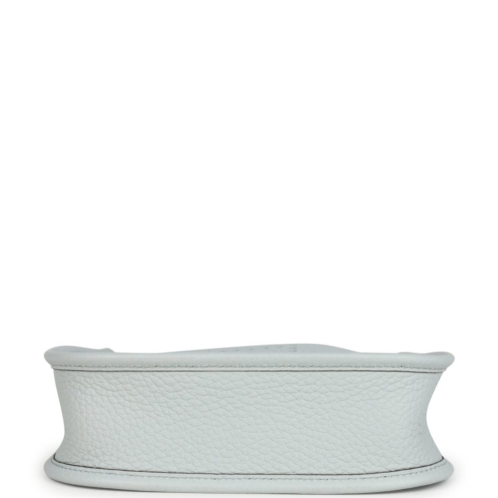 Hermes Evelyne TPM Bleu Pale Clemence Palladium Hardware - Image 6