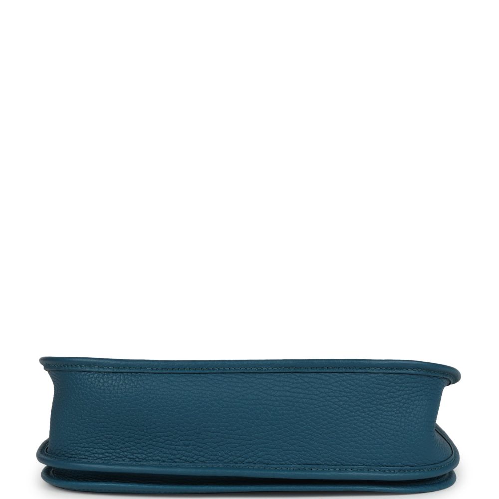 Hermes Evelyne III PM Vert Bosphore Clemence Palladium Hardware - Image 6