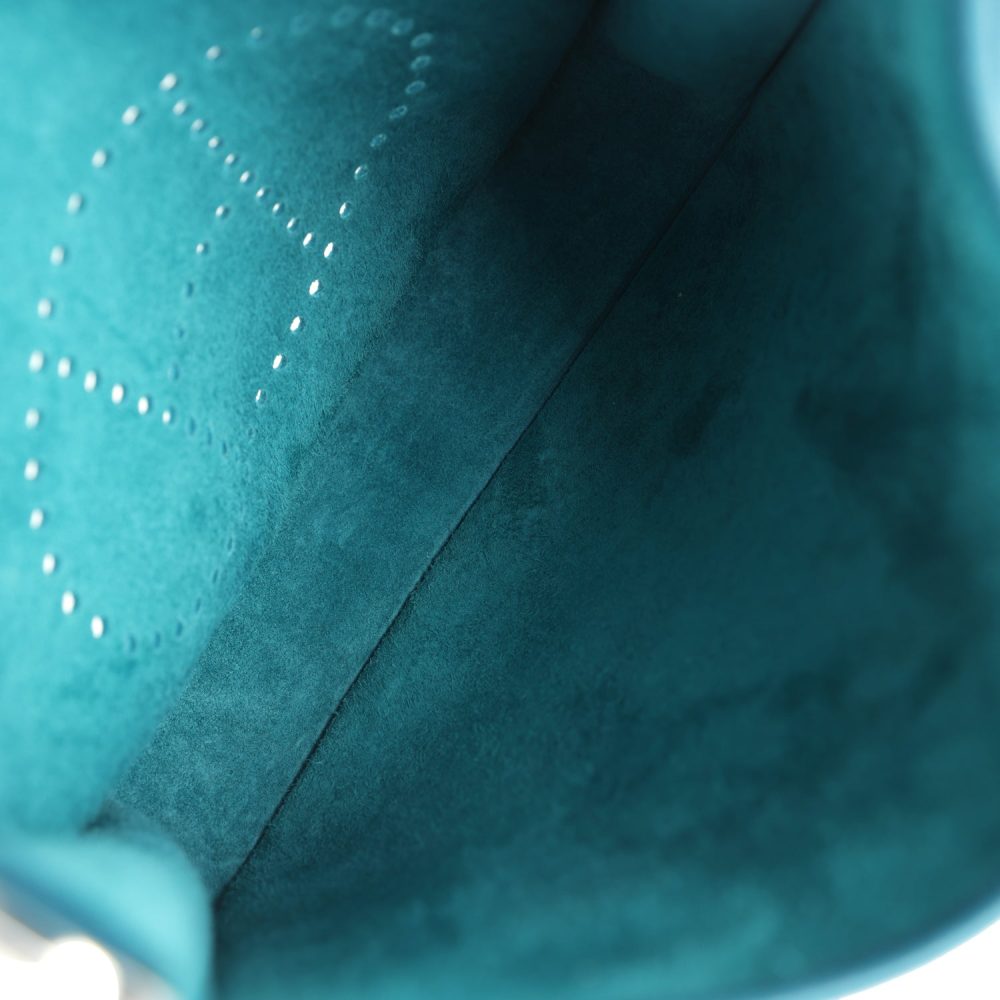 Hermes Evelyne III PM Vert Bosphore Clemence Palladium Hardware - Image 8