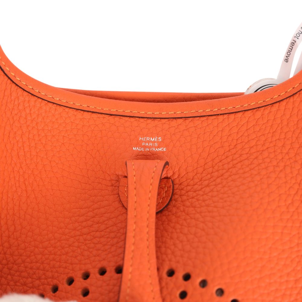 Hermes Evelyne TPM Feu Clemence Palladium Hardware - Image 7