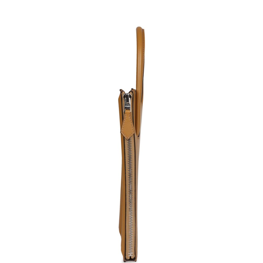 Hermes Cadena Lock Bag Poussiere Tadelakt Palladium Hardware - Image 6