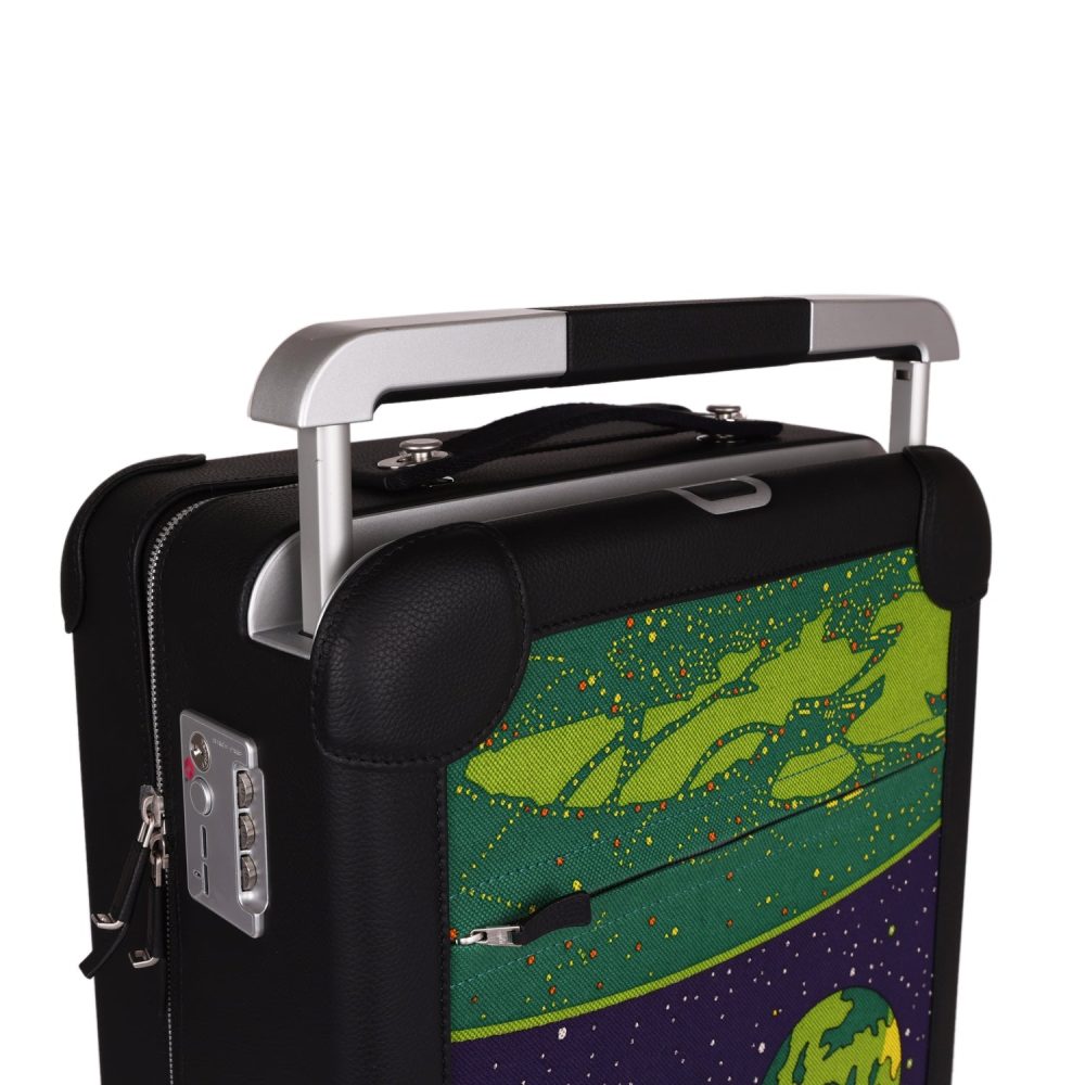 Hermes R.M.S. Odyssey Cabine 55 Rolling Suitcase Multicolor Canvas - Image 12